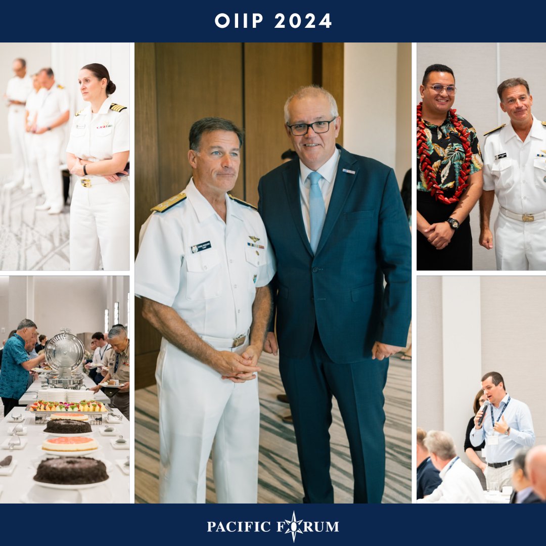 PacificForum's tweet photo. 1/ 🎉 The success of #OIIP2024 is a testament to the collective efforts of our participants, speakers, sponsors, and staff! 🌐
It brought together brilliant minds for insightful discussions and powerful keynote speeches. https://t.co/dFKY5HGz3D