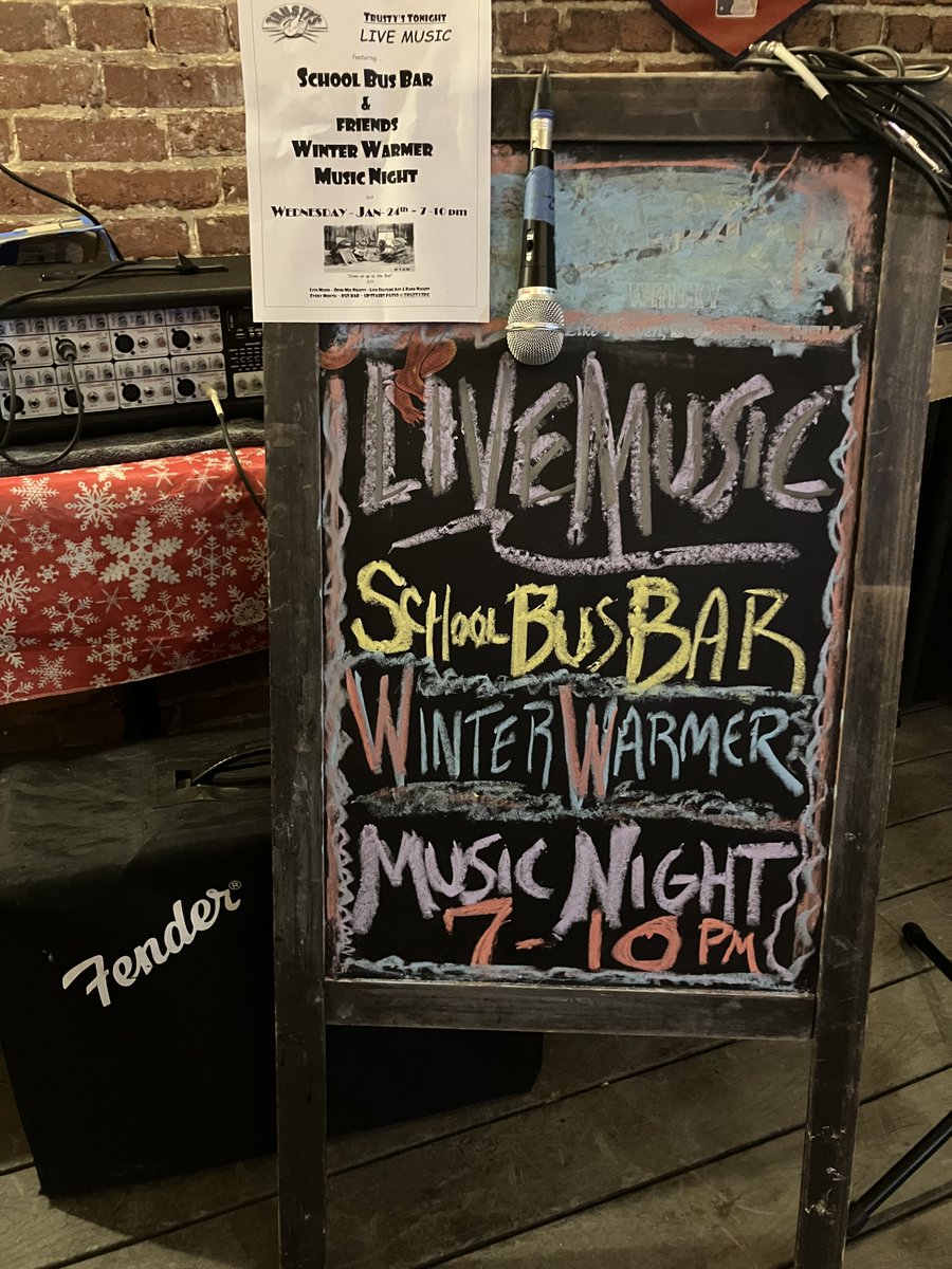 SchoolBusRocks's tweet image. C'mon out to @TrustysDC  TONIGHT and catch some Live Music up in the Bus @SchoolBusRocks  ~ Live Music tonight w/ @jimhavard @jhobbs617 @reidthopkins @thestephenmcrae @cpackard04 and others @TrustysDC