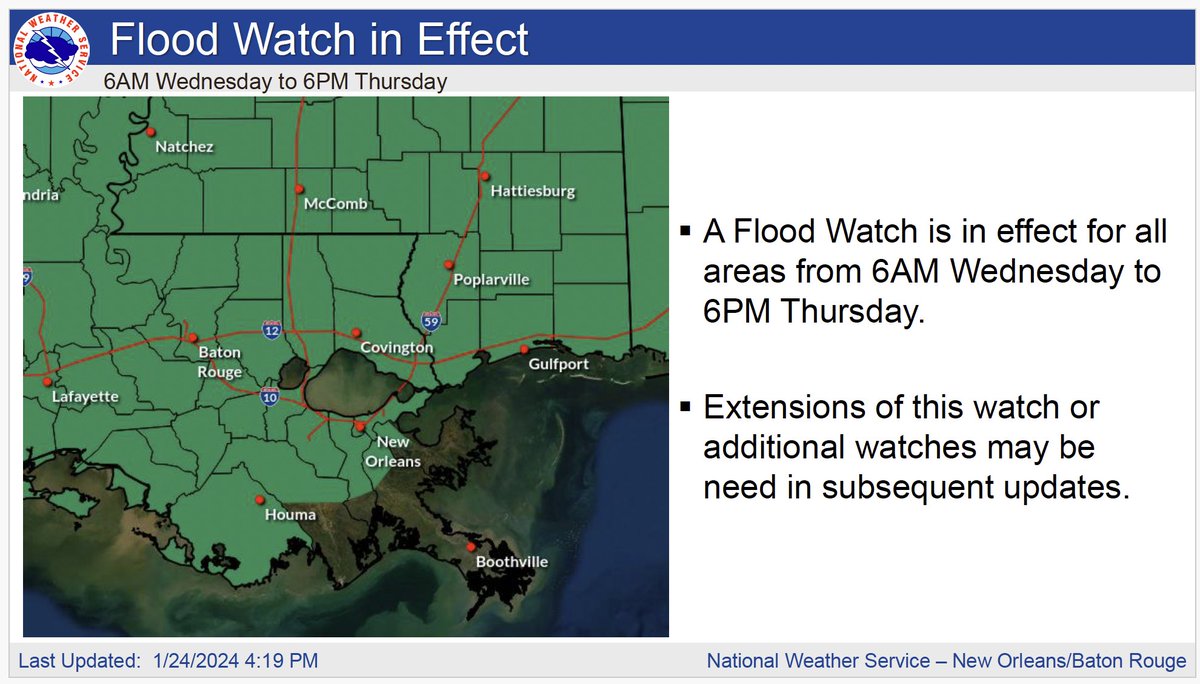 Terrebonne Parish OHSEP tweet media