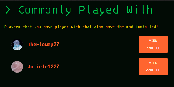 danosw_'s tweet photo. Added a new feature to LethalStats so you can easily see the stats of people you have played with. https://t.co/i1EtryVp2k
