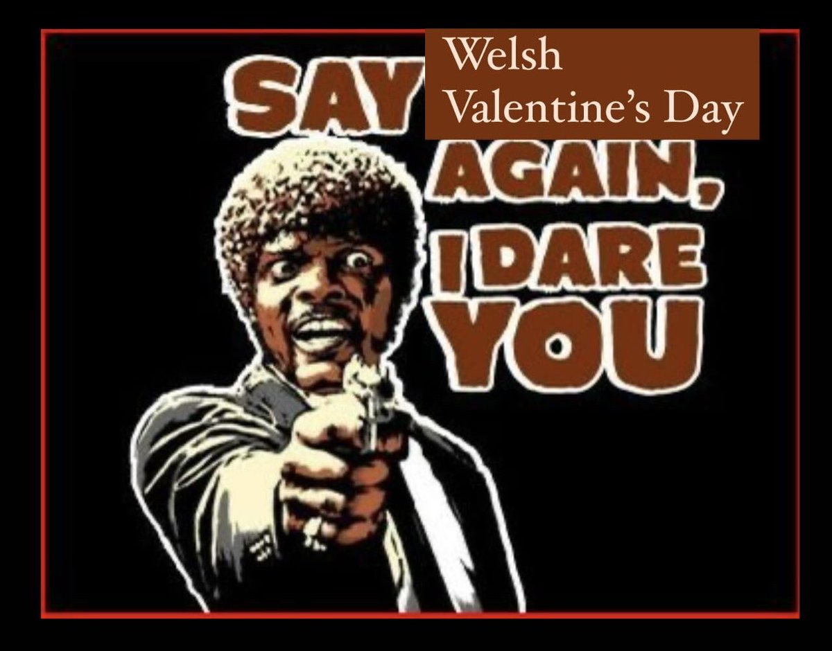 Santes Dwynwen has nothing to do with St. Valentine, pass it on.

As you were.

#SantesDwynwen
