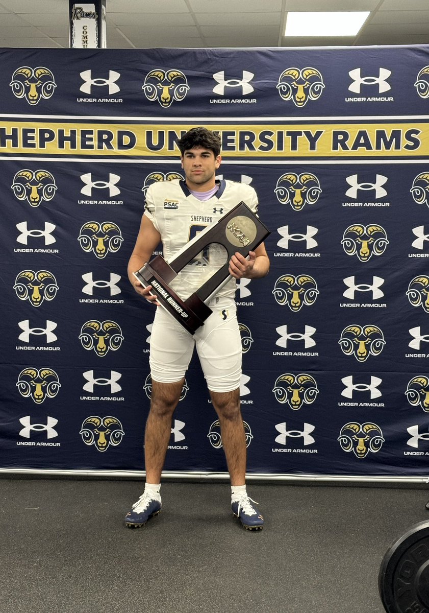 After a great recruiting process, I am very proud to announce that I will be committing to Shepherd University. Thank you @CoachMcCook @CoachTomClark for giving me this opportunity. I can’t wait to get to work! @SURamsFootball @barlow_coach @WGroveFootball1 @andrejones1185…