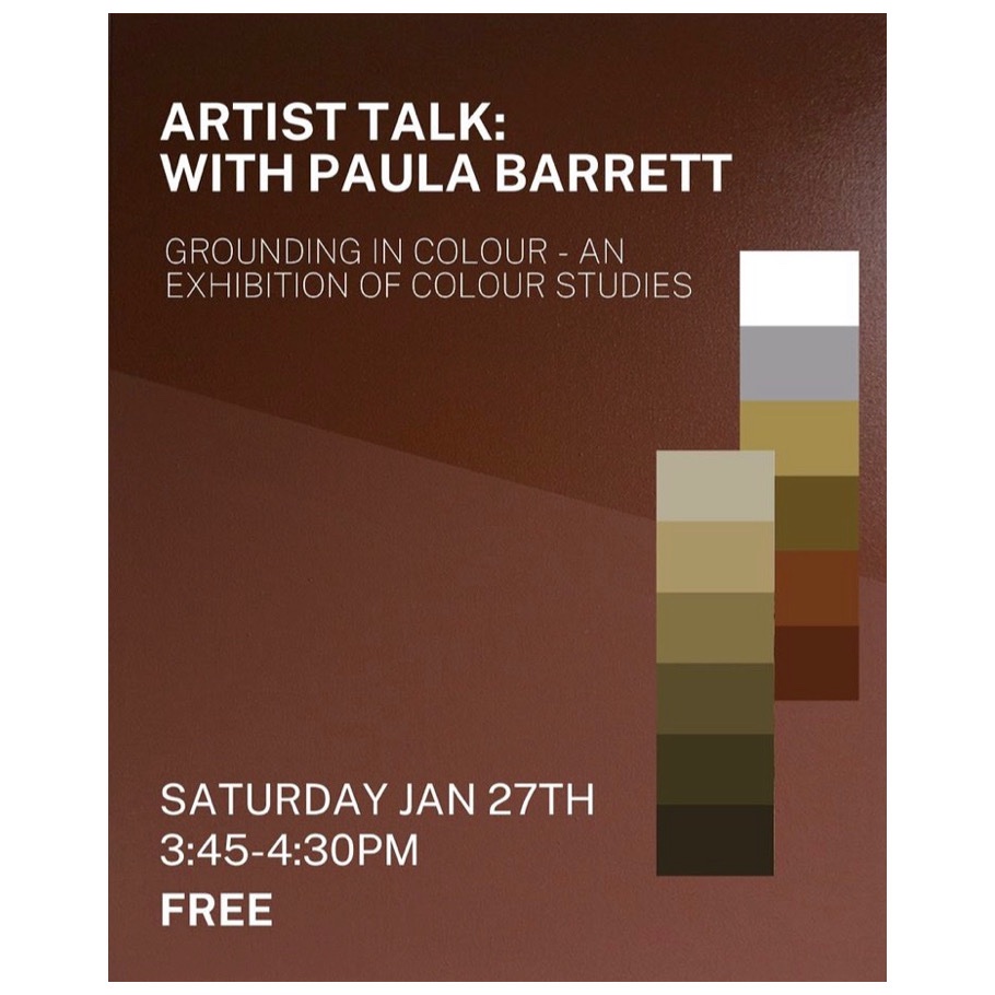 Artists talk on Saturday <a href="/ISLANDartsbiz/">ISLAND Arts Centre</a>