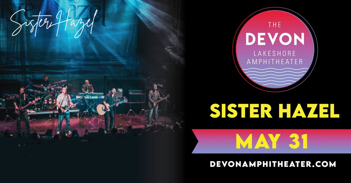 DECATUR! We can't wait to see y'all at the Devon Lakeshore Amphitheater on 5/31! Get your tickets! - bit.ly/3vLesEO