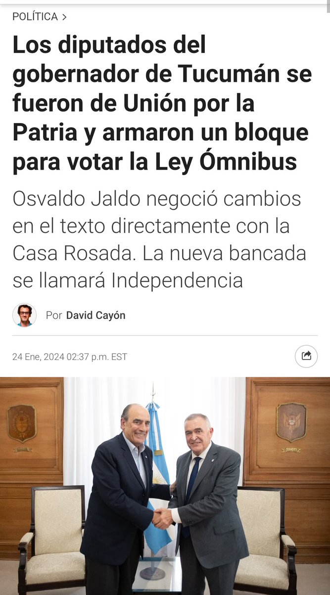 El vendido tucumano
#ParoYMovilización