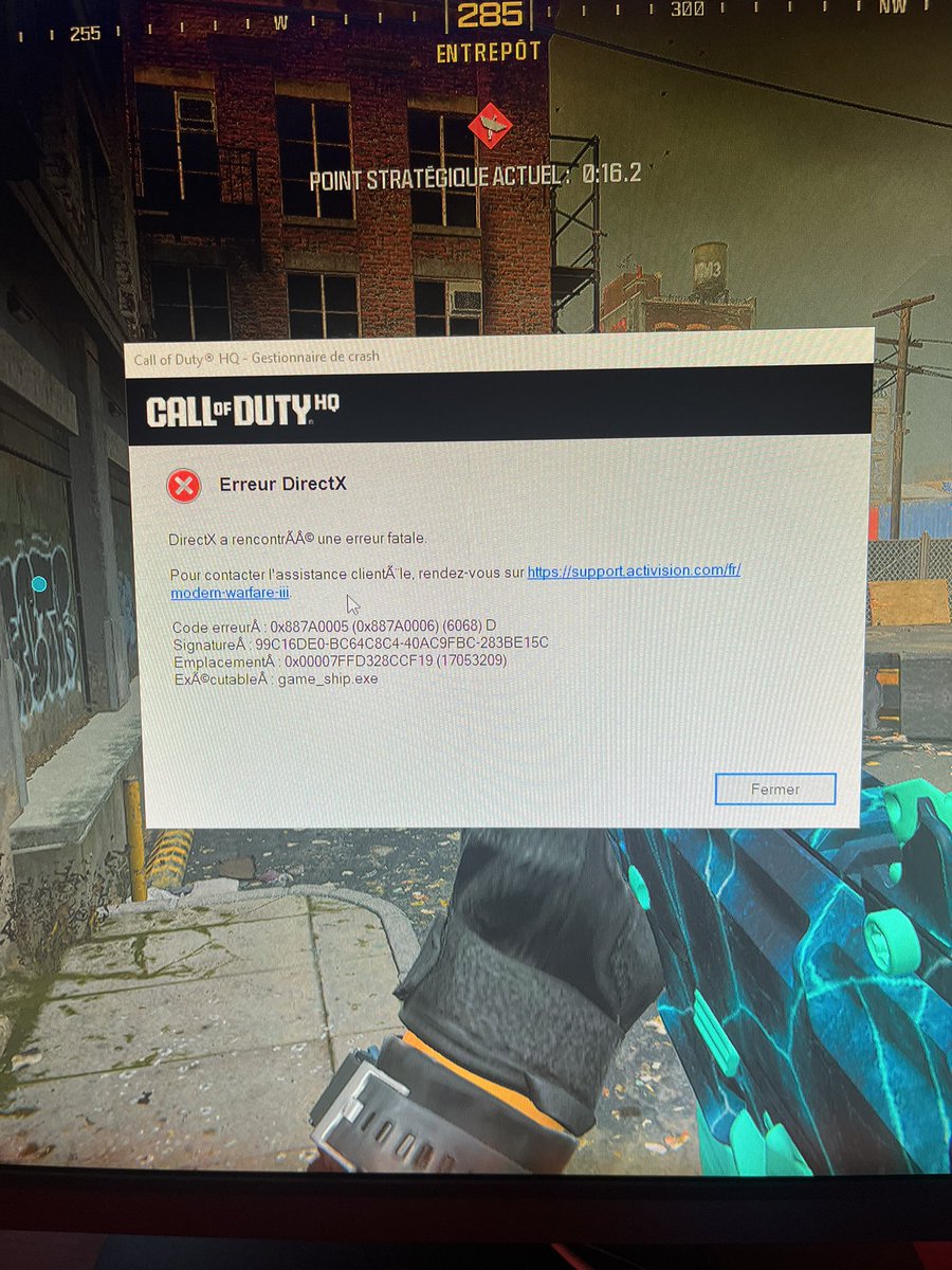 Aarm____'s tweet image. Thanks @Activision  @ATVIAssist gg