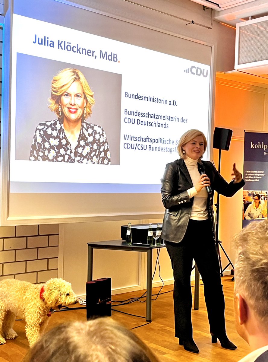 michaelleibig's tweet photo. Julia Klöckner spricht Klartext auf dem Neujahrsempfang der CDU Merzig https://t.co/BIvU8YfeMJ