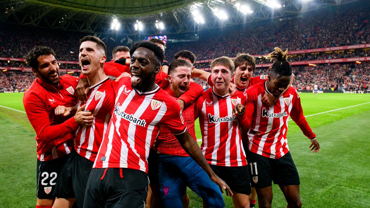 athletic_eus's tweet photo. 🤯 ZELAKO PARTIDA! ZELAKO TALDEA!

Harrotasuna. 

#AthleticBarça 🏆 #AthleticClub 🦁 https://t.co/YXlimstdxV