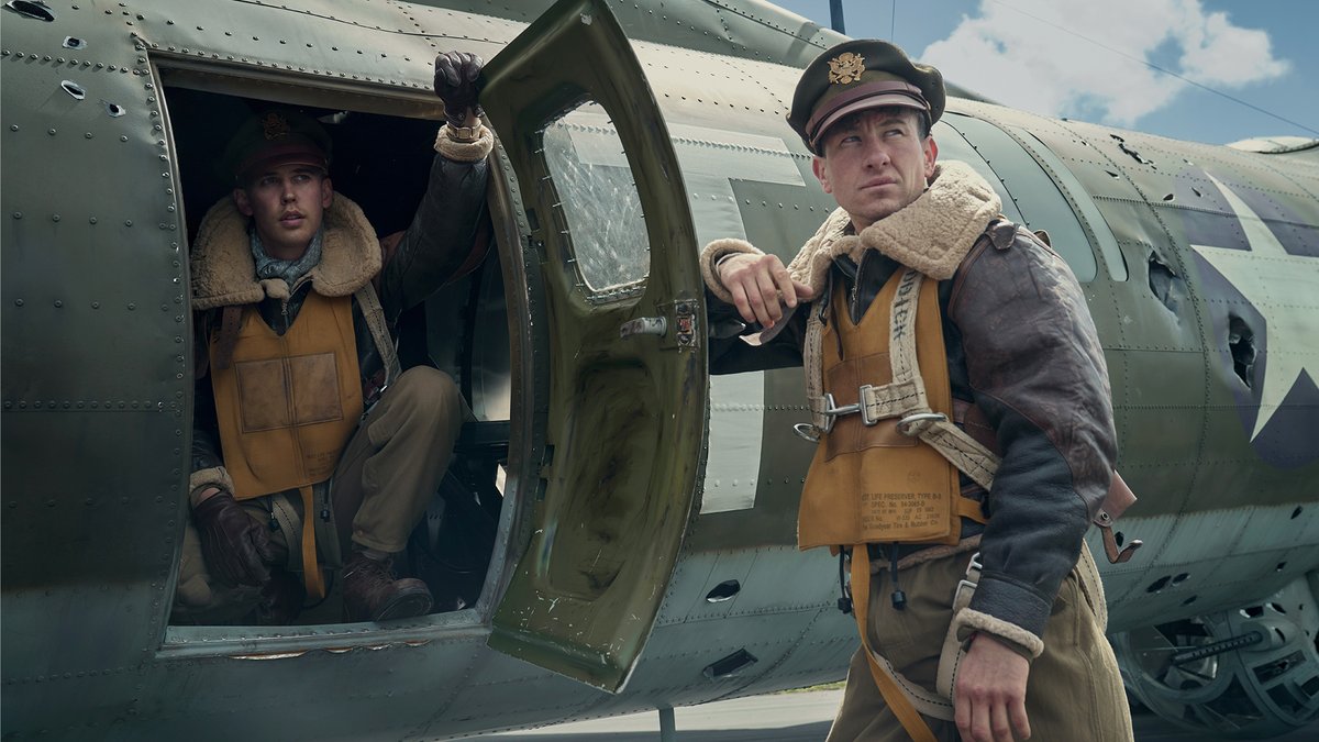 Suited up and ready for flight.
Masters of the Air is almost here.