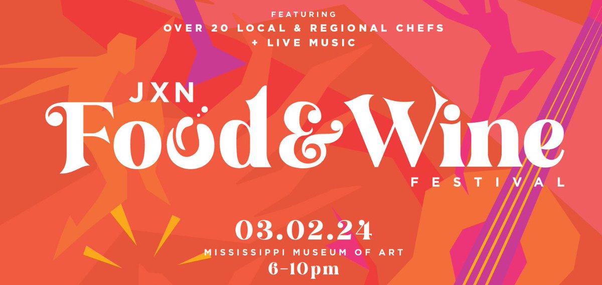 Culinary Excellence is coming at #JXN Food & Wine 🍷 This 1st year festival is bringing the #HEAT to Mississippi 🔥 Read More and Secure Tix ⬇️ JXNfoodandwine.com