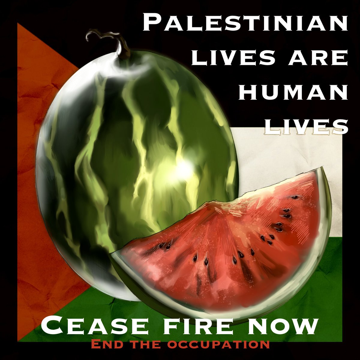Metrixnos's tweet photo. Your silence is noticed 
#ceasefire #StrikeForPalestine https://t.co/vPiHIrRJpn