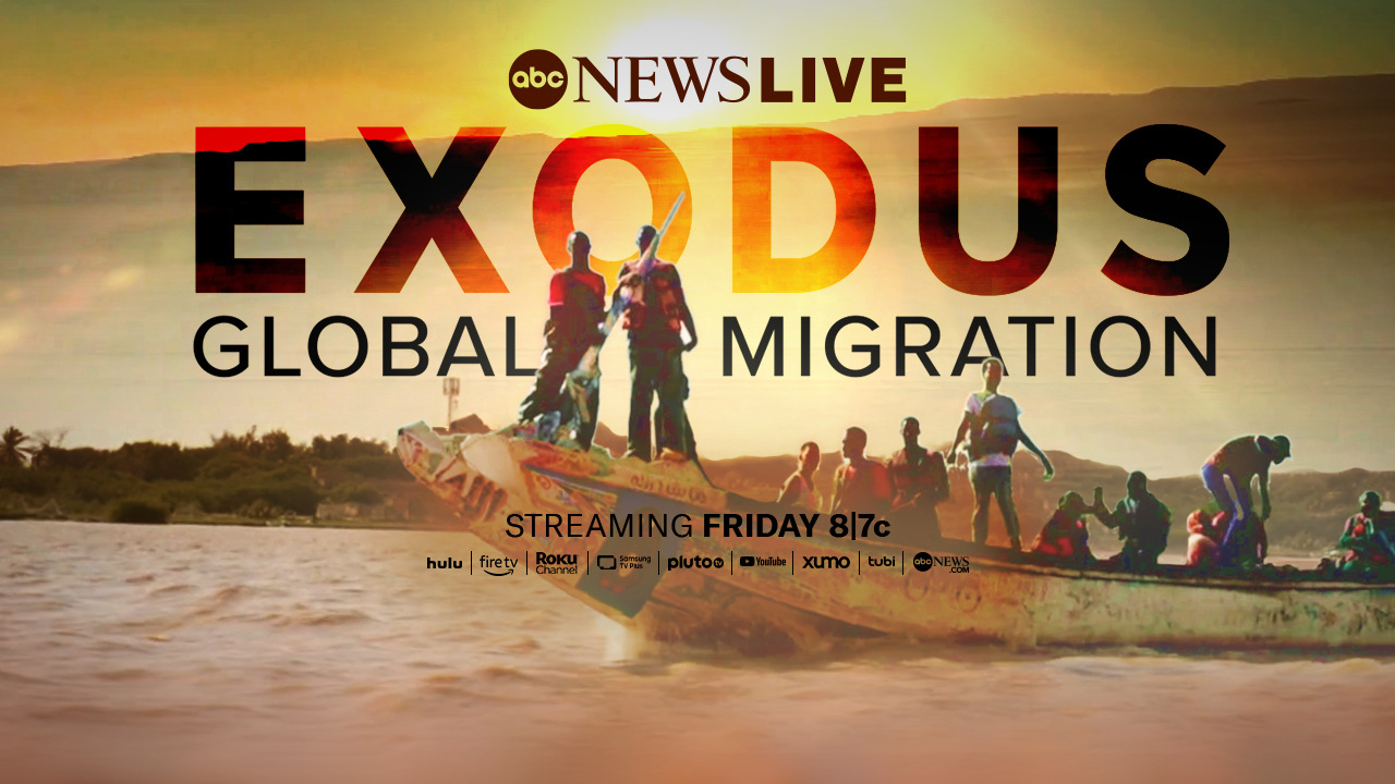 ABC News Live on X Stream the full report tonight on ABCNewsLive at 7PM ET and watch Exodus Global Migration a one hour look into the forces fueling migration across the world on