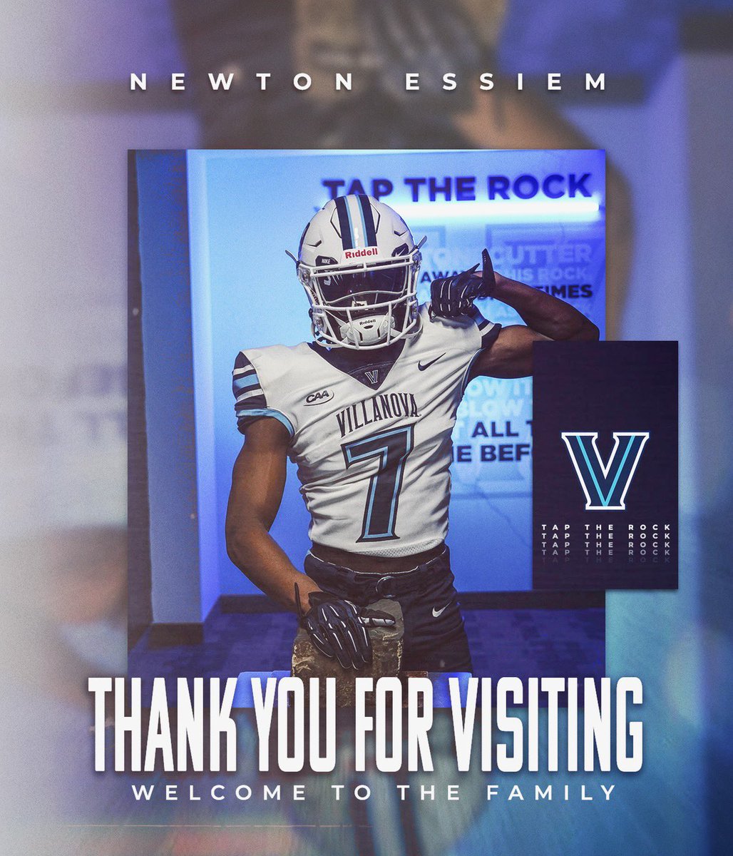 Newton Essiem (@lil_newt2) on Twitter photo Had a great time at Villanova this weekend!! <a href="/NovaFootball/">Villanova Football</a> <a href="/coachferranteVU/">Mark Ferrante</a> <a href="/CoachD_Johnson/">Dustin Johnson</a> <a href="/TJLandisNovaFB/">TJ Landis</a> Had a great time at Villanova this weekend!! <a href="/NovaFootball/">Villanova Football</a> <a href="/coachferranteVU/">Mark Ferrante</a> <a href="/CoachD_Johnson/">Dustin Johnson</a> <a href="/TJLandisNovaFB/">TJ Landis</a>
