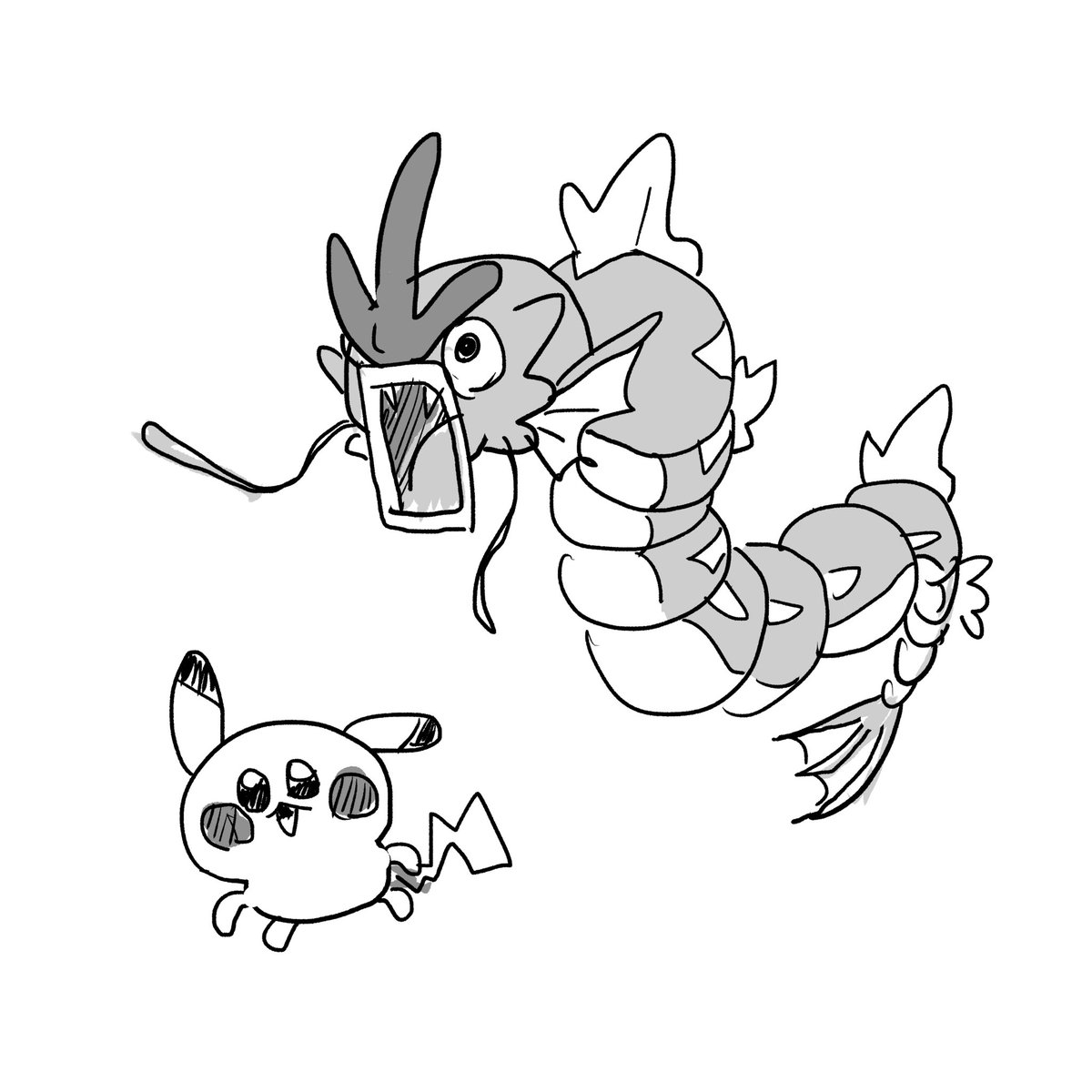 最近描いたポケモン再掲