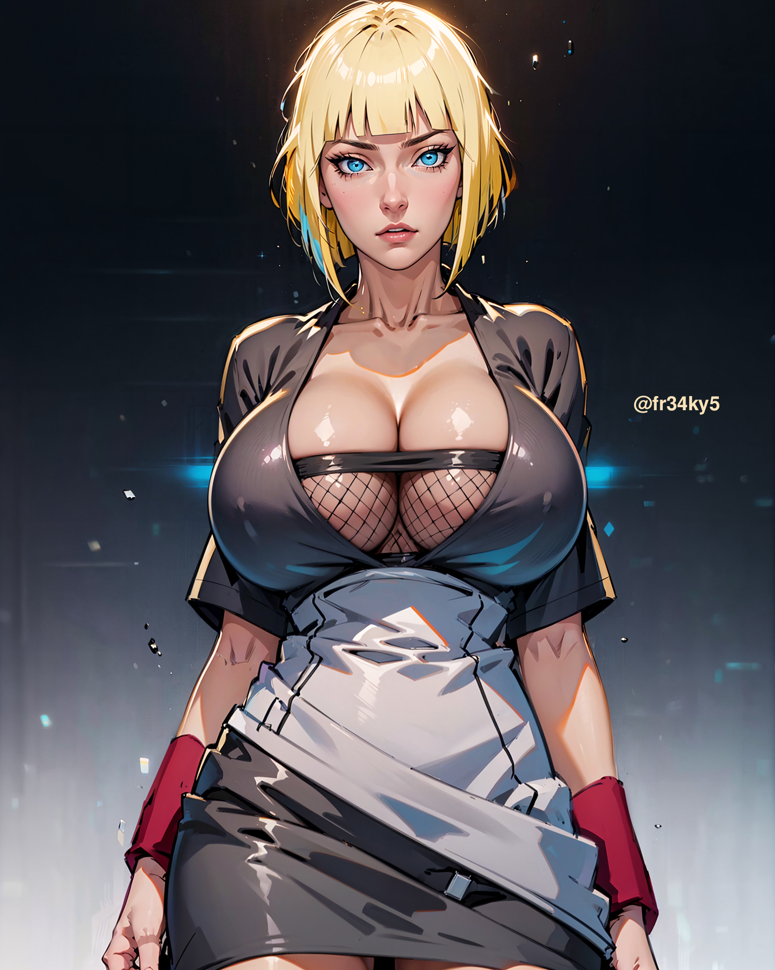 fr34ky on X: Samui from Naruto t.coGqtiRwqwSV  X