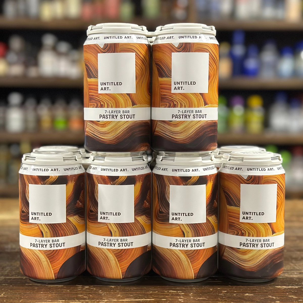 TheBottleShopga's tweet image. @untitledartbev 7-layer bar pastry stout #WIbeer #sevenlayerbars #pastrystout