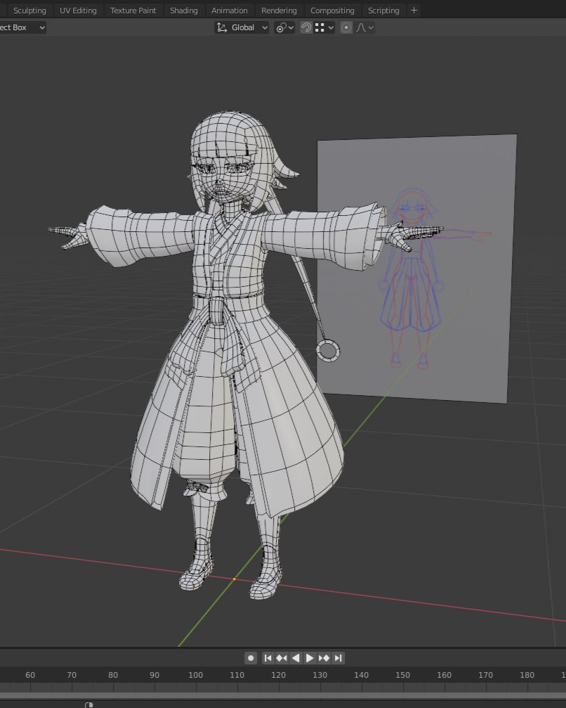 doodlinged's tweet photo. Got tired during texturing so I started a new model. Finished it in 5 days
#blender #bleach https://t.co/BIkkDB8Nky