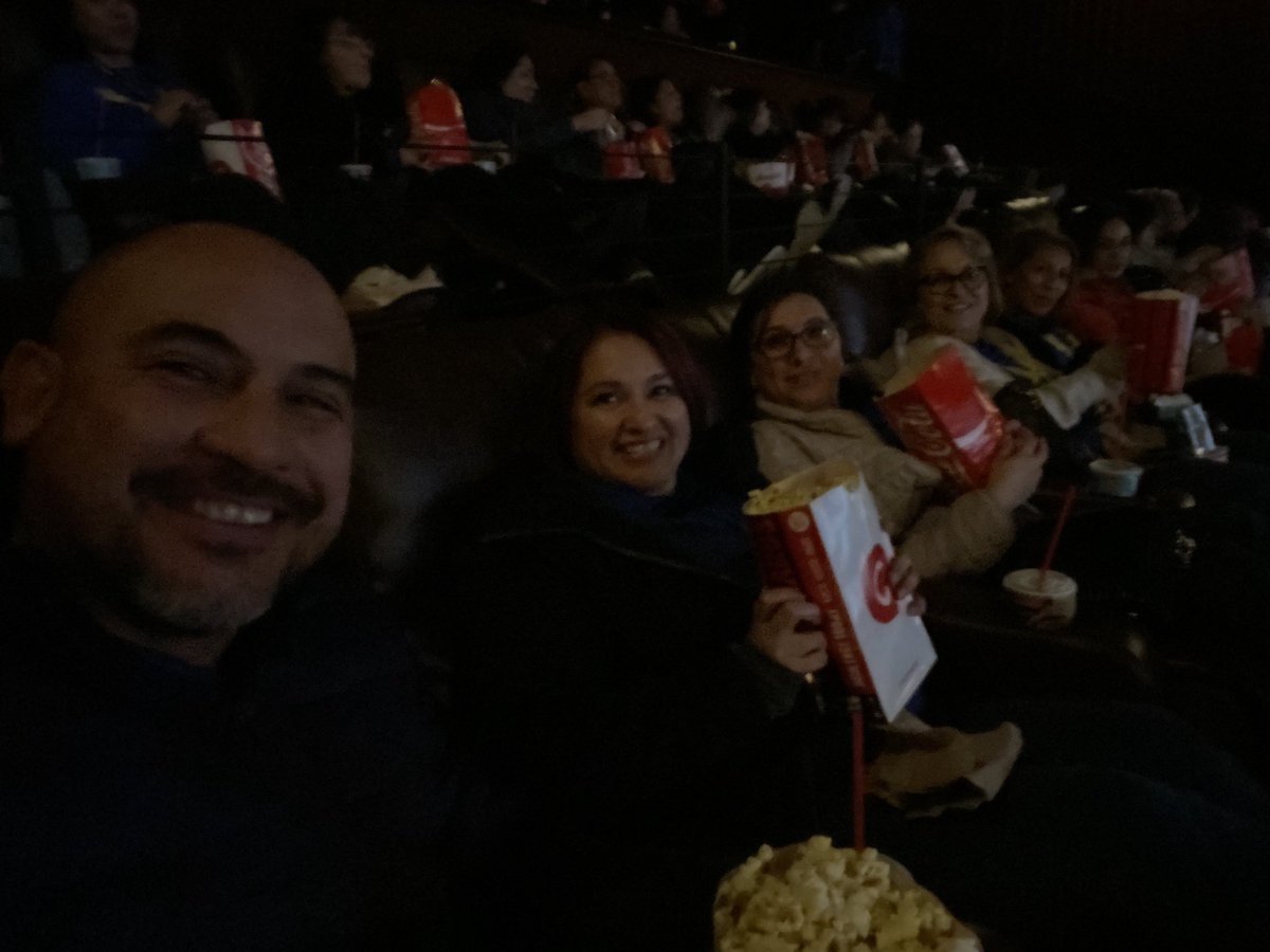 CoronaAlex_GEMS's tweet photo. Not everyday you get to see an inspirational movie with your fellow co-workers 🍿🎬🦅#TheBoysintheBoat #PeoplePassionPurpose  #SEISDappreciation #ChampionUnity #SoaringTogether #Blessed #Thankful @GEMS_counseling @GemsBooktique @EvaQuezada5 https://t.co/9DS1lwaKd9