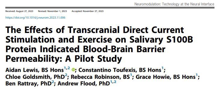 tDCS produces an electrical current to manipulate neural activity. Is there a possibility that it influences the brain via other mechanisms? @AidanLewis_ brand new publication investigates this possibility. Congrats Aidan! 🧠⚡ Check it out here: buff.ly/3OgFBpv @UC_RISE