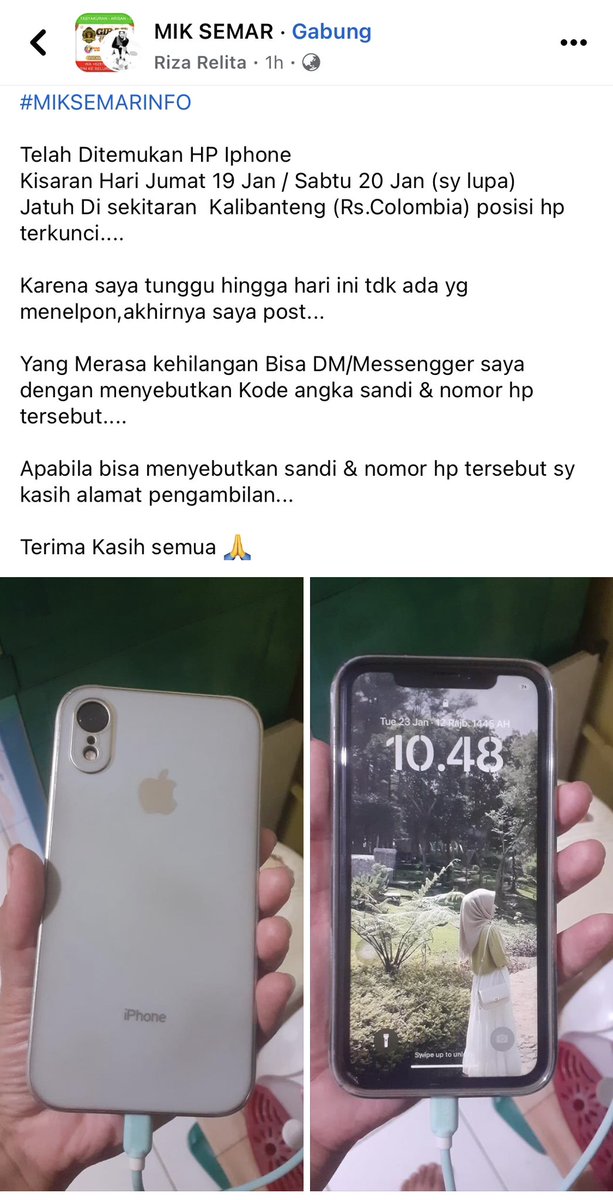 berita kehilangan