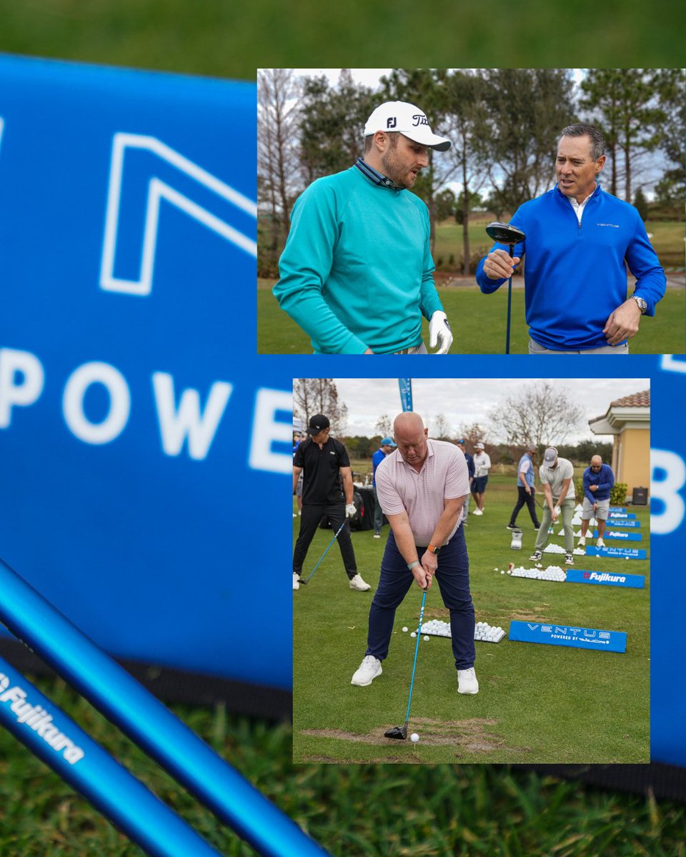 FujikuraOnTour's tweet photo. Thank you to all recent attendees at our Fujikura product launch event at Shingle Creek CC. Testing out new shaft designs along with our entire product range, be on the lookout for more Fujikura highlights from Orlando very soon… 👀
#PoweredByVeloCorePLUS #VENTUS #TR https://t.co/zFkkkB9s3z