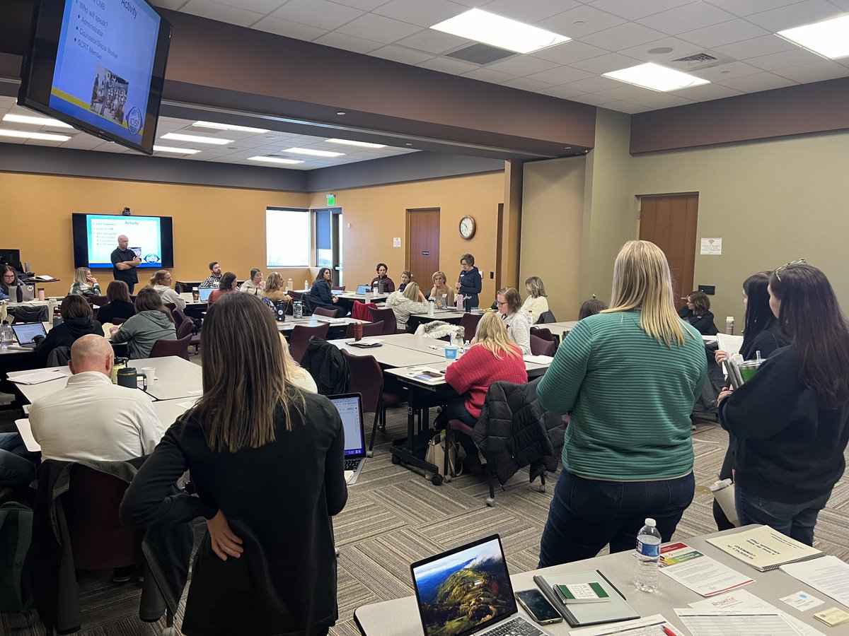 ResourceStCloud's tweet image. Another day, another step closer to being crisis-ready! Today, our Regional School Crisis Response Team successfully completed their second day of training.

Learn more: ow.ly/hNGV50Quc9F

#CultivatingCollaboration #MaximizingResources #Region7