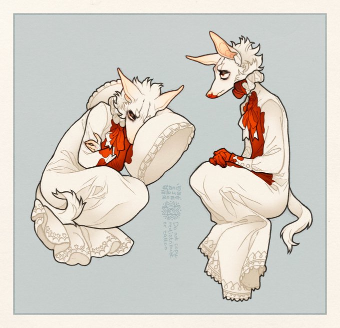「goat ears」 illustration images(Latest｜RT&Fav:50)