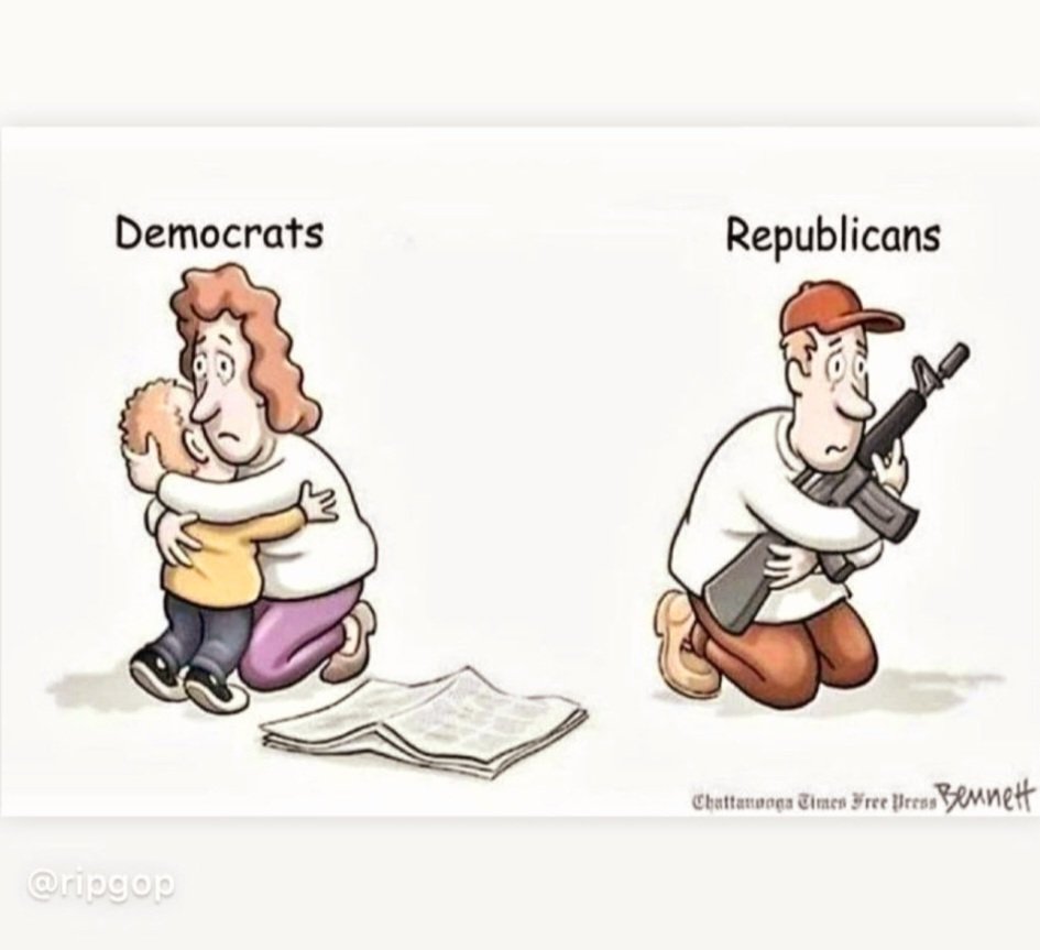 @POTUS Another reason why we need strict gun regulations regardless what the gun-nuts say, but the GOP will outright refuse to vote in favor of it given their lust for the NRA's paychecks they get instead of the lives of others. #GunControlNow #EnoughIsEnough #BanTheGuns #VoteBlueFFS