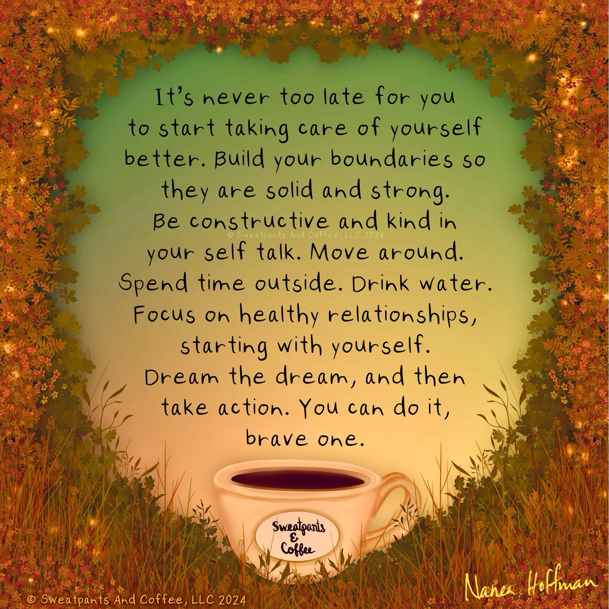 It’s never too late to make a change! 💙 ~ Nanea