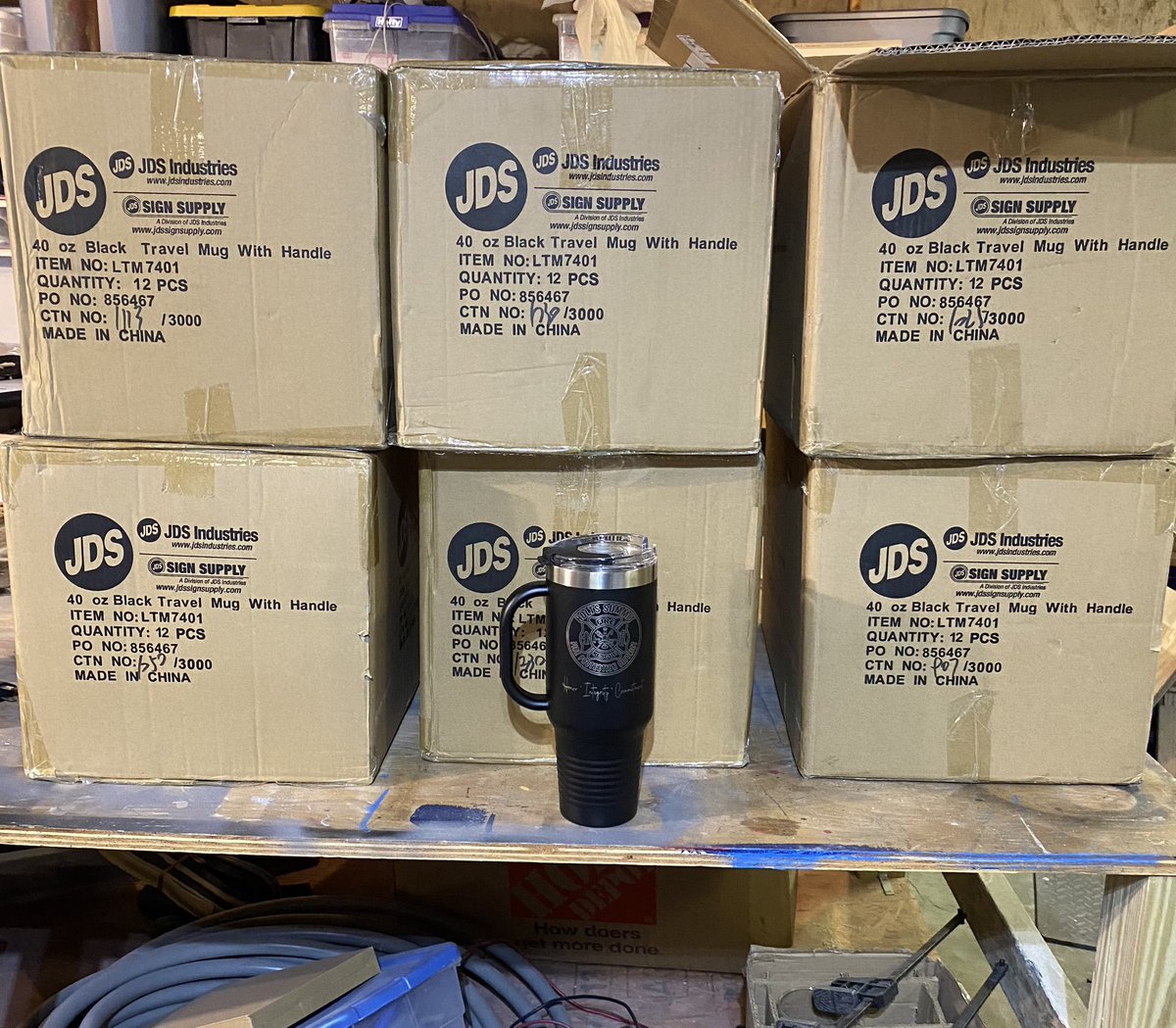 _LaserEngraving's tweet photo. Yes, we do bulk orders as well. Need something for your business or organization? We can accommodate. 
#laserengravedtumbler
#Bosslasers https://t.co/HHsggcTG9o