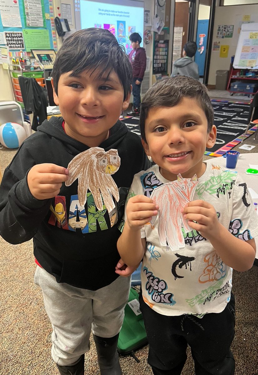 We had so much fun in Storytime club today reading, The Mitten and creating our favorite characters from the story! <a href="/apolloD63/">Apollo School</a>