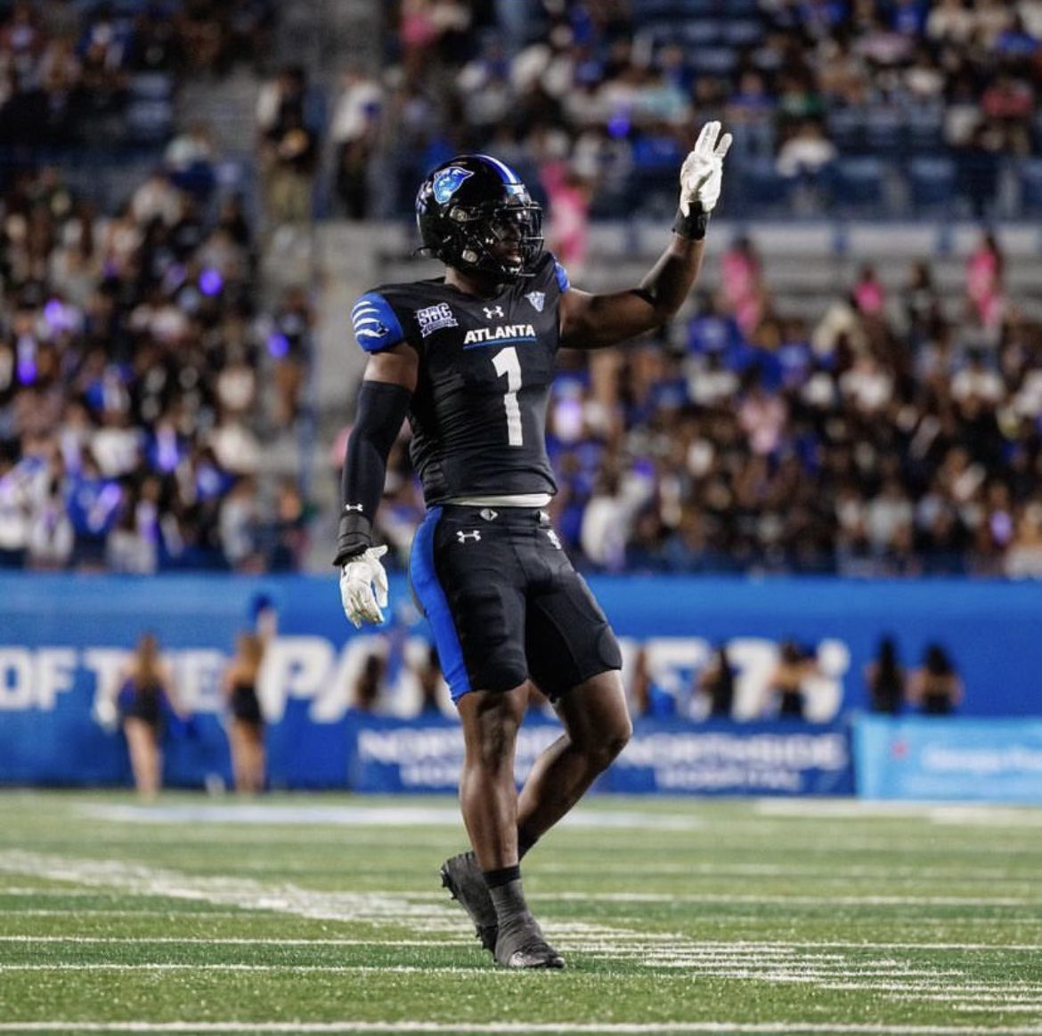 After a great conversation with @zachary4beckton I’m blessed to receive my 3rd D1 🅾️ffer from <a href="/GeorgiaStateFB/">GSU Football</a> <a href="/Coach_Treal/">Antreal Allen</a> <a href="/karipruitt_/">Makari Pruitt</a> <a href="/corypeoples/">Coach Peoples</a> <a href="/RecruitGeorgia/">Recruit Georgia</a> <a href="/Rivals/">Rivals</a> <a href="/high_spalding/">Spalding High Football</a> <a href="/RodneyJ_4/">Rodney Jackson Jr🥀</a> <a href="/CarlKearneyJr1/">Coach Kearney</a> <a href="/CoachSims_SHS/">Coach D.Sims</a> <a href="/CoachTHoffmann/">Thomas Hoffmann</a> #AGTG✝️