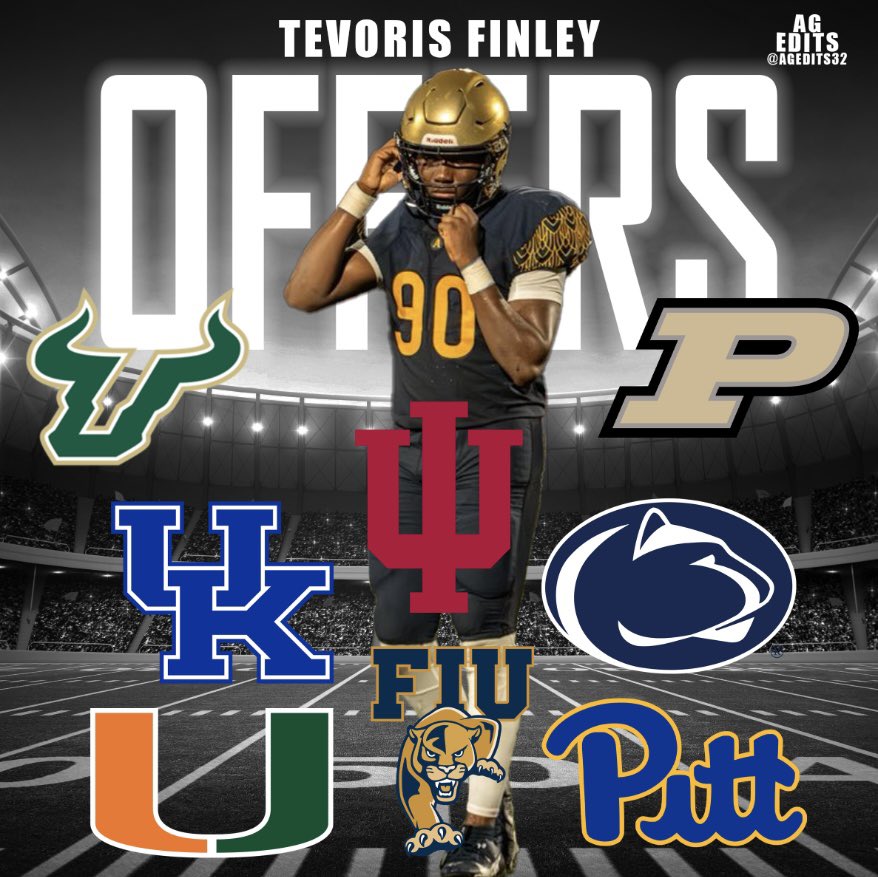 AG Edits (@agedits32) on Twitter photo 🚨2027 DL <a href="/TrevorisFinley/">Trevoris “Tj” Finley</a> has received 8️⃣ D1 offers! 🚨2027 DL <a href="/TrevorisFinley/">Trevoris “Tj” Finley</a> has received 8️⃣ D1 offers!