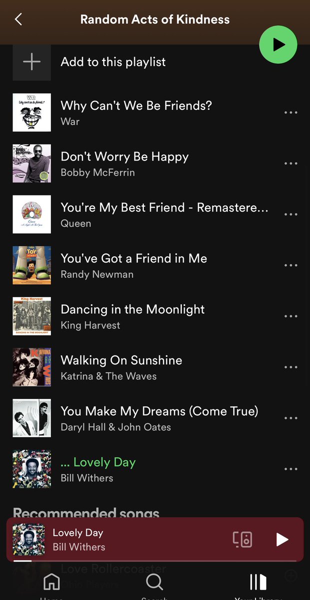 Getting ready to kick off a month of <a href="/RAKFoundation/">RAK Foundation</a> with a curated playlist to get our class in the “kindness mood”. 

Let me know if you have a favourite and we will take some requests while we sprinkle kindness <a href="/NAEC_LDSB/">NAEC</a>