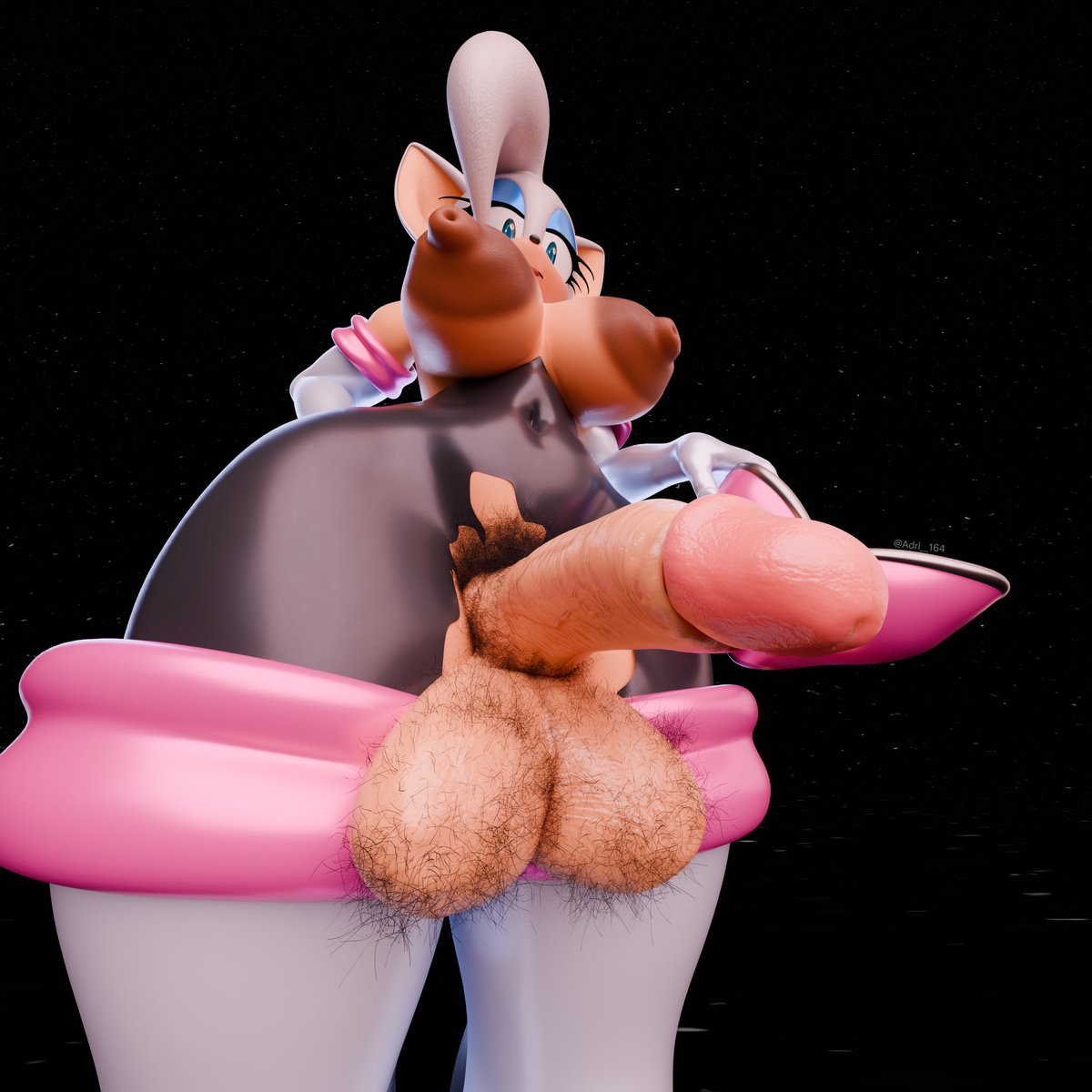 Adri__164's tweet photo. rouge now has three legs :0
some tests I did with rouge futa :>

Rouge model by @COEL3D 
Tails by @COEL3D and @daws19990 https://t.co/OuH4KOGMiC