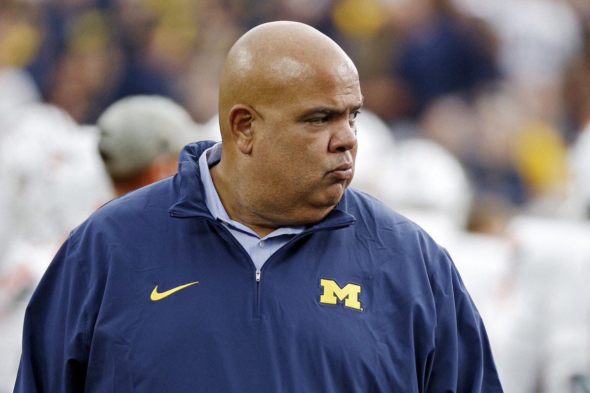 JJOneOfOne's tweet photo. Within the next few months, Michigan will need to hire a new football head coach and a new basketball head coach. This man cannot be trusted to lead the searches and contract negotiations.

#WardeOUT https://t.co/kLvikBc7ka