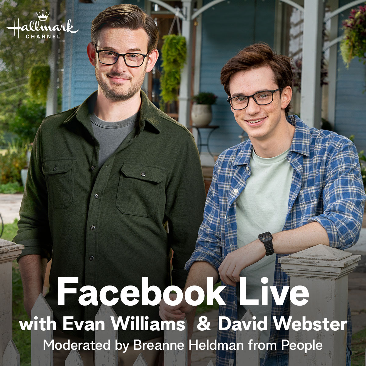 TheWayHomeX's tweet image. Head over to @hallmarkchannel&apos;s Facebook page at 1/12c TODAY to catch @evan_m_williams and #DavidWebster discussing #TheWayHome with @people&apos;s @BreanneNYC.