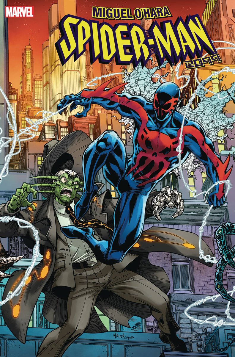 Todd Nauck (@toddnauck) on Twitter photo My fourth connecting variant cover for the MIGUEL O’HARA SPIDER-MAN 2099 mini series (issue 4 of 5) is out today. Featuring Terror Inc. 2099!
Colors by the incredible <a href="/rachellecheri/">Rachelle Rosenberg</a>! My fourth connecting variant cover for the MIGUEL O’HARA SPIDER-MAN 2099 mini series (issue 4 of 5) is out today. Featuring Terror Inc. 2099!
Colors by the incredible <a href="/rachellecheri/">Rachelle Rosenberg</a>!