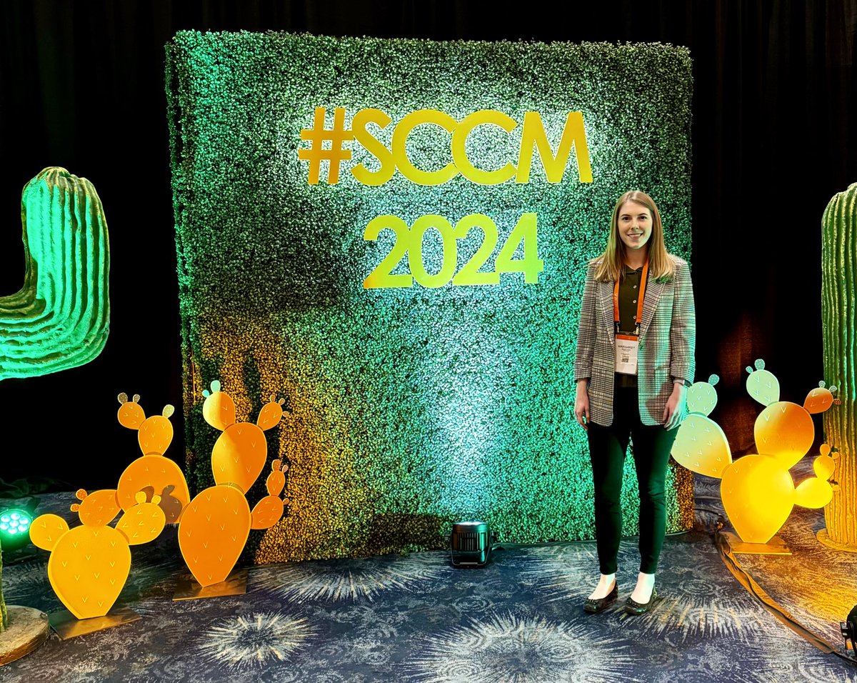 A great first @SCCM conference - had fun catching up with new and old friends, exploring research presentations, and learning from some of the best! #SCCM2024 next year, I’ll take more pictures
