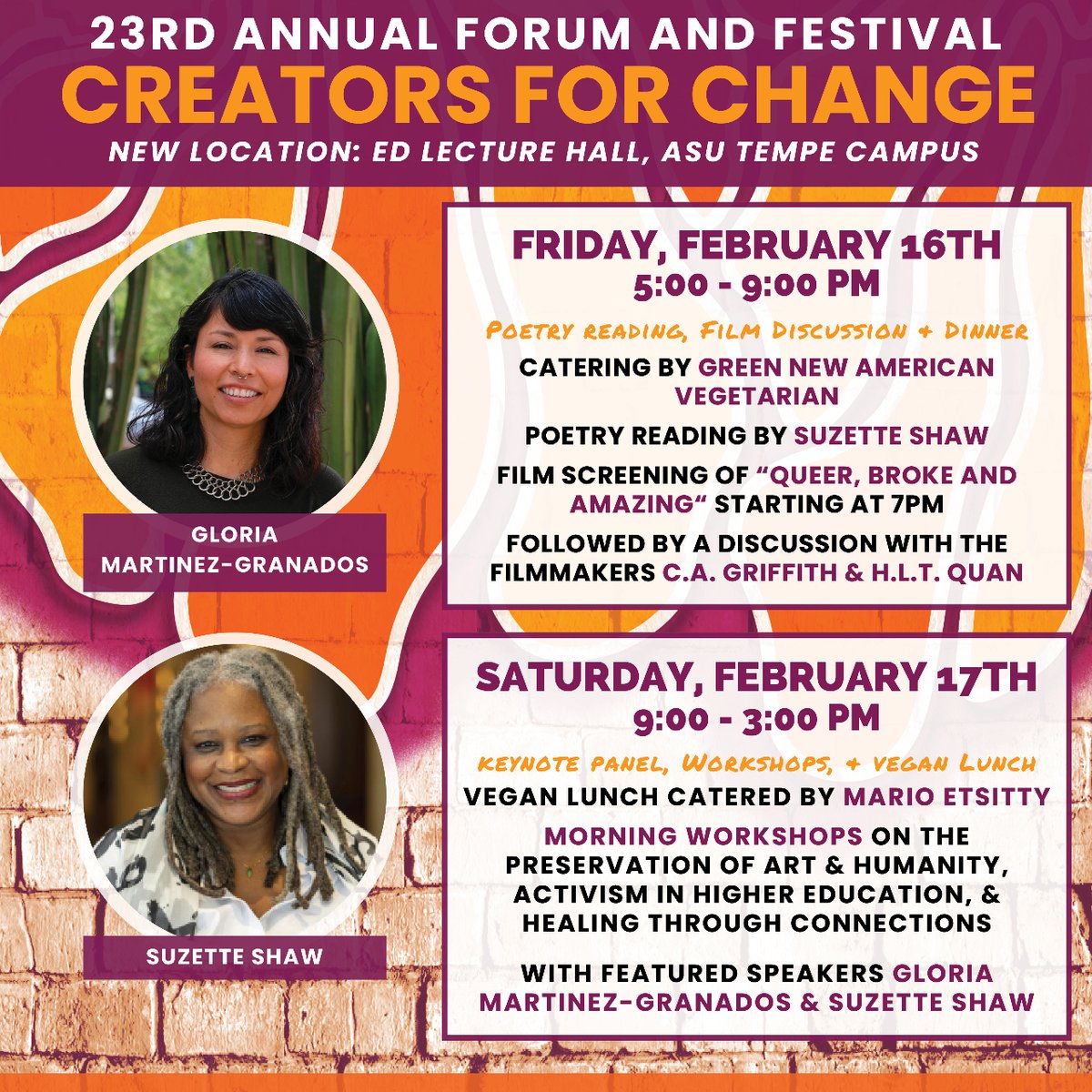 ASU School of Social Transformation (@asusst) on Twitter photo Join <a href="/LTGJ/">Local to Global Justice</a> for their annual forum and festival, featuring H.L.T. Quan's (SST faculty) film "Queer, Broke and Amazing"!
Register for the event with the link below!
localtoglobal.org/2024festival/ Join <a href="/LTGJ/">Local to Global Justice</a> for their annual forum and festival, featuring H.L.T. Quan's (SST faculty) film "Queer, Broke and Amazing"!
Register for the event with the link below!
localtoglobal.org/2024festival/