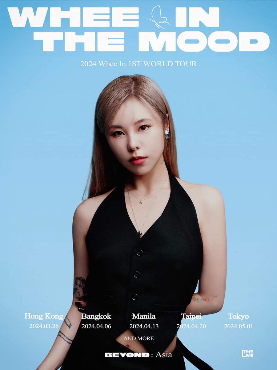 concertintwnph's tweet photo. Mamamoo member WheeIn will be visiting the Philippines as part of her 2024 WheeIn 1ST WORLD TOUR: WHEE IN THE MOOD [BEYOND], scheduled for April 13, 2024. 

More details will be announced soon. 

#휘인 #WheeIn_1ST_WORLD_TOUR #WHEE_IN_THE_MOOD #WHEEIN https://t.co/hrFoh5fANf