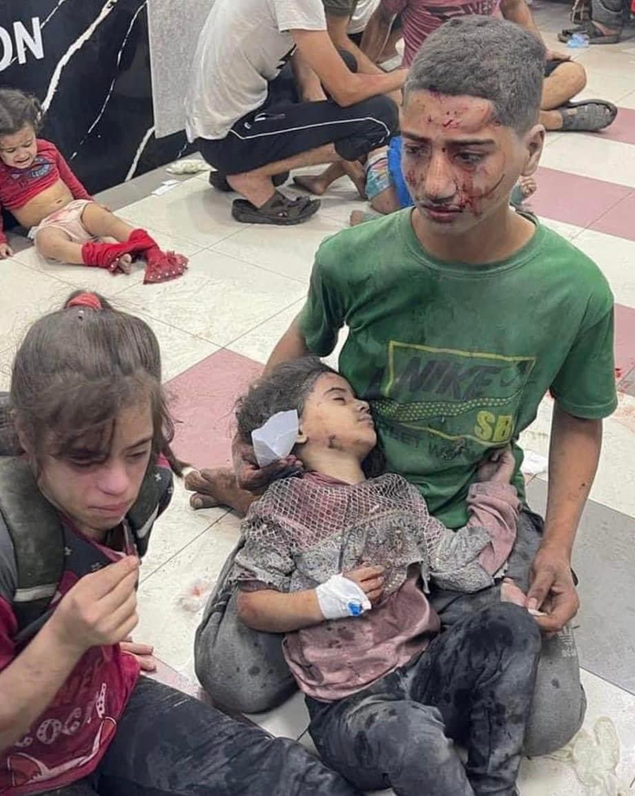 #Gaza_Stained_with_Blood