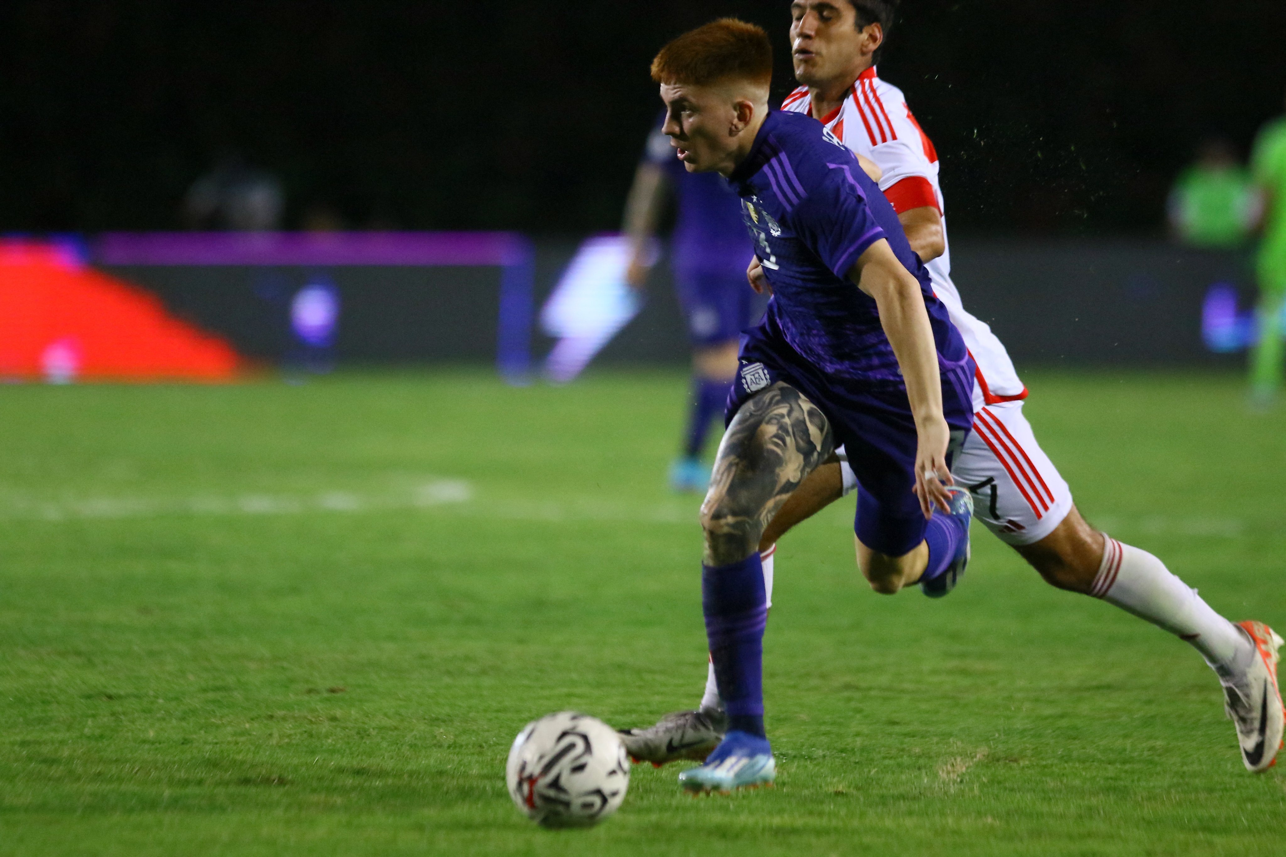 Argentina consiguió un necesitado triunfo ante Perú en el Preolímpico | Canal Showsport