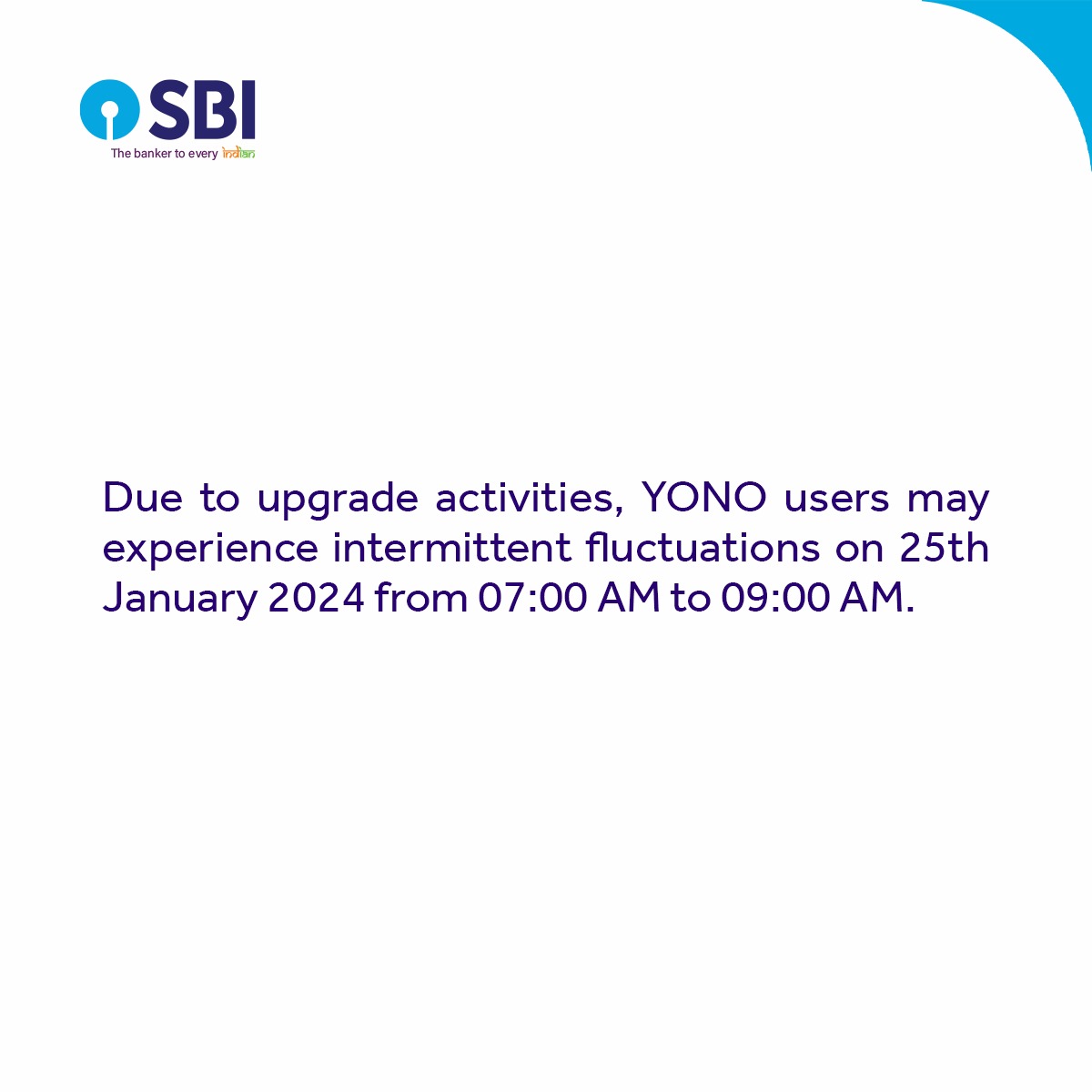 State Bank of India tweet media