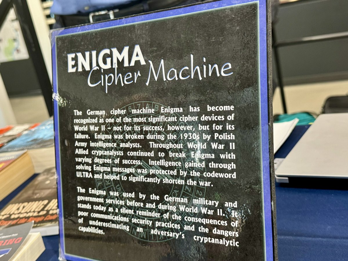 Guess what visited our EPIC Campus today?  The ENIGMA MACHINE from WW2!  Yes!  That one!  This machine helped defeat the Germans by breaking code. So amazing. Once in a lifetime opportunity!!