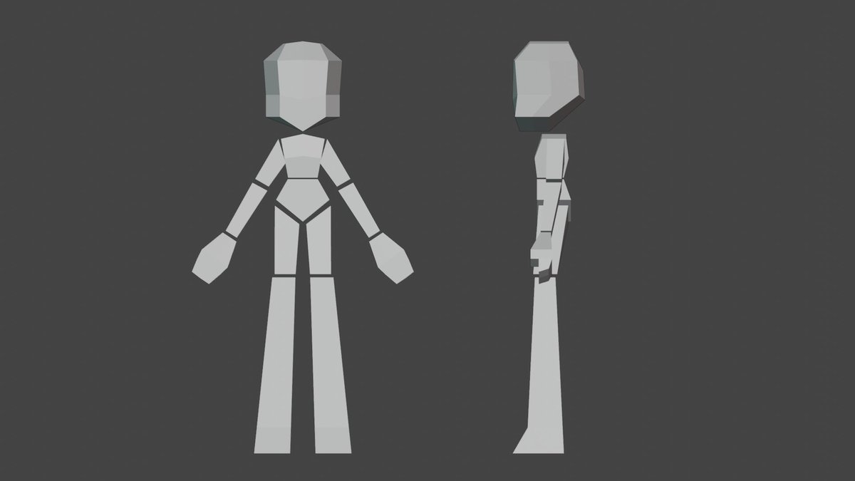 Some character blocking over here #characterdesign #gamedevelopment