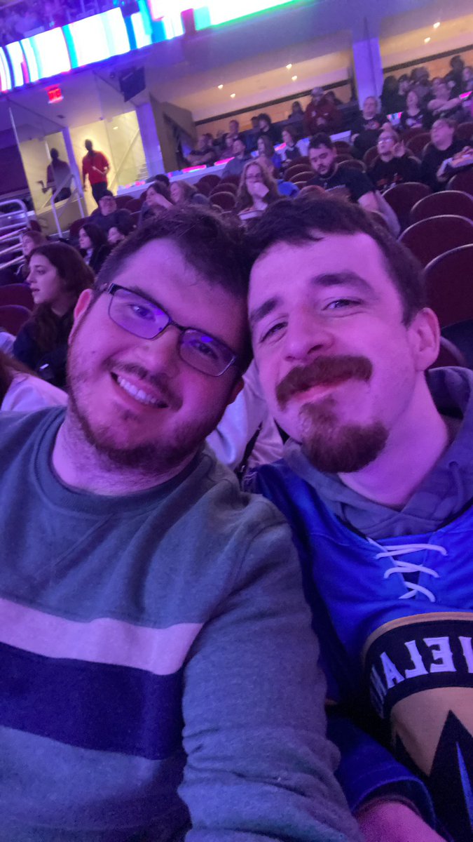 SWTORApps's tweet photo. #fearthedepths GO MONSTERS!  Thanks for a wonderful date night! @monstershockey https://t.co/Kx3cjG5GnB