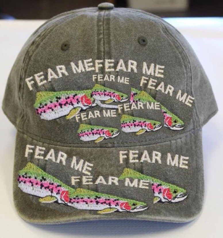 Good Shirts on X: Biblically accurate fish fear me hat