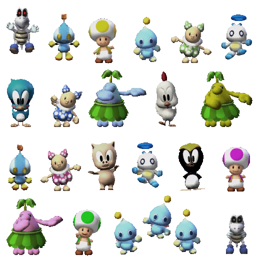 VGTextures's tweet image. the crowd texture in Mario and Sonic at the Olympic Games