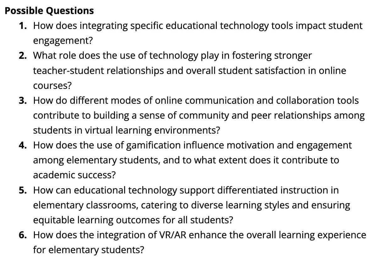 looking for feedback on possible action research questions for my masters class this semester! Too broad/narrow? Do they even make sense (tired teacher brain)?! any and all advice welcome!!!